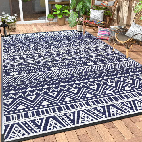 Chevron Outdoor Rugs You'll Love Wayfair